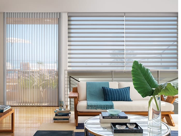 Pirouette® Window Shades by Hunter Douglas, Luminette® Window Shades by Hunter Douglas