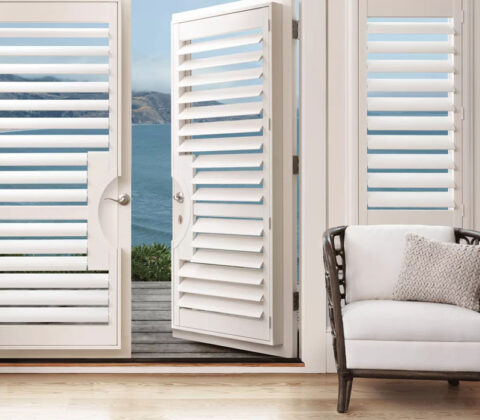 Palm Beach™ Polysatin™ Vinyl Shutters