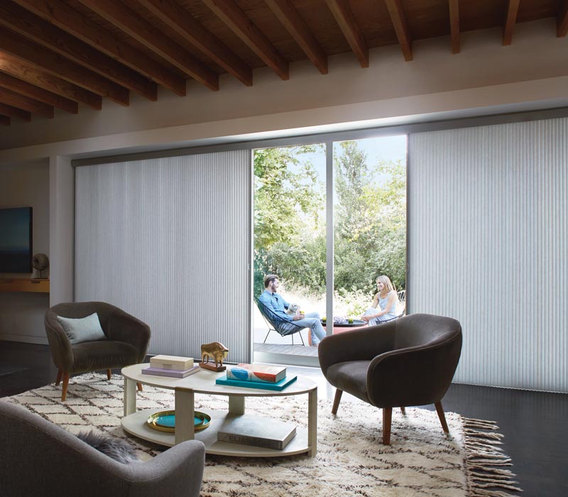 Vertiglide Duette® Vertical Blinds in living room